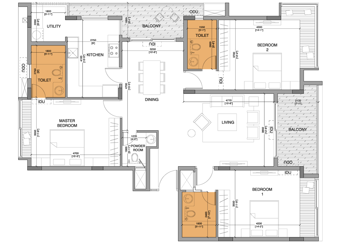 North-Unit-Bathrooms