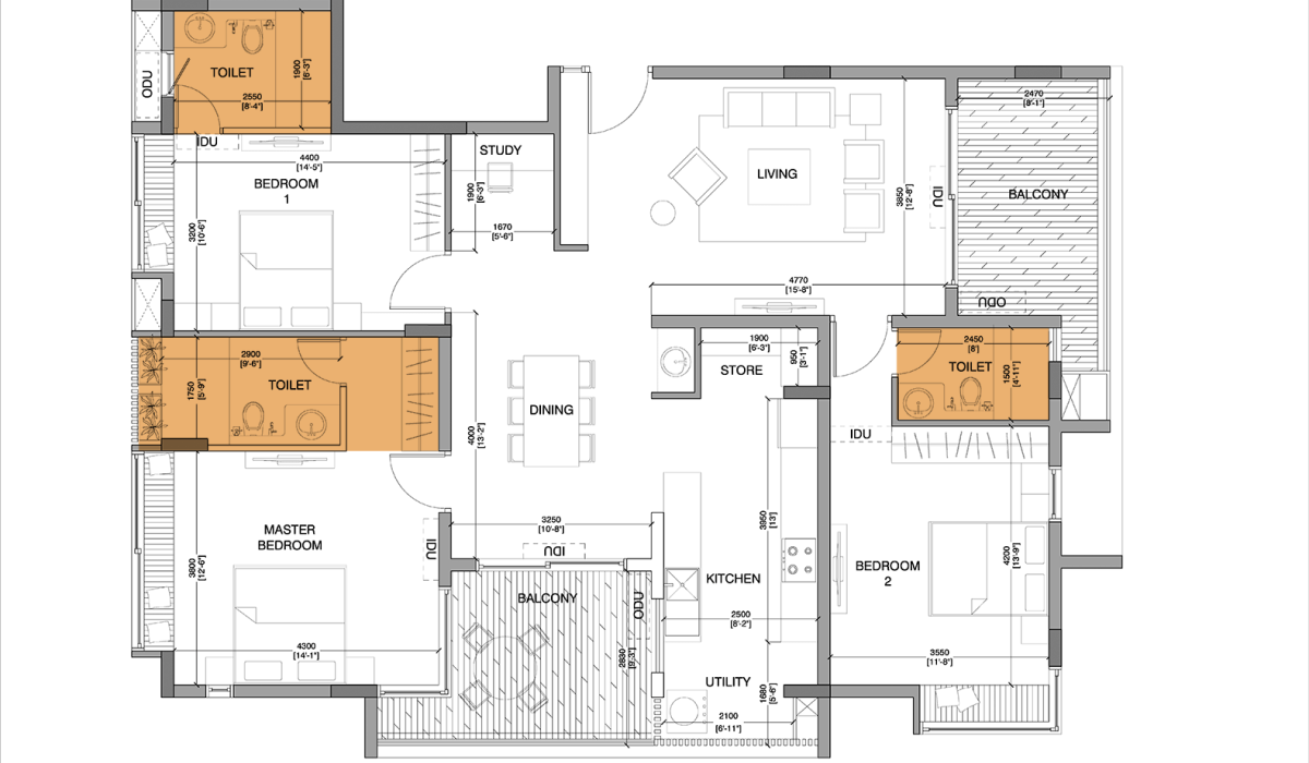 South-Unit-Bathrooms
